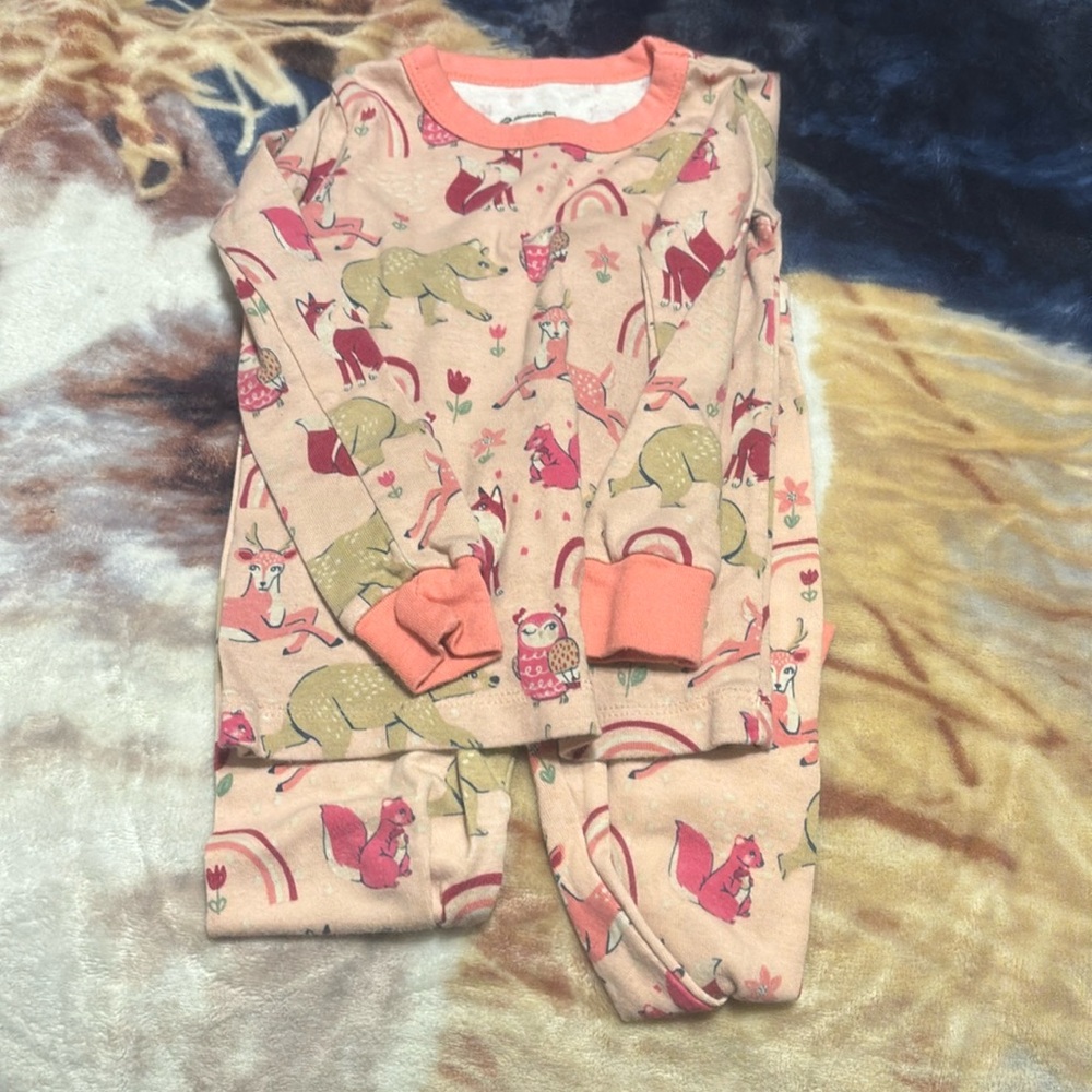 Member’s Mark Girls Favorite Pjs 2 piece  2T